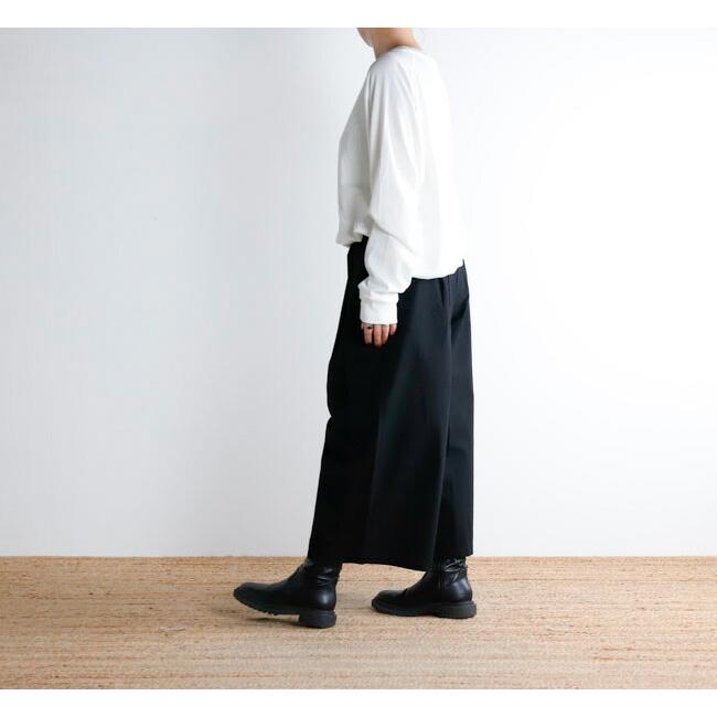 evam eva エヴァムエヴァ E253T065 コットンキュロットパンツ cotton culotte pants |  | 03