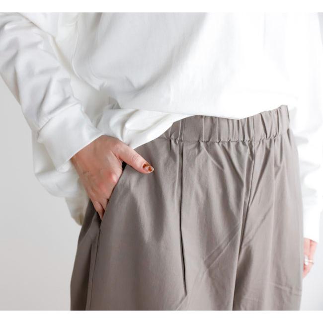 evam eva エヴァムエヴァ E253T066 コットンワイドパンツ cotton wide pants |  | 01