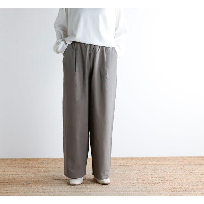 evam eva エヴァムエヴァ E253T066 コットンワイドパンツ cotton wide pants |  | 02