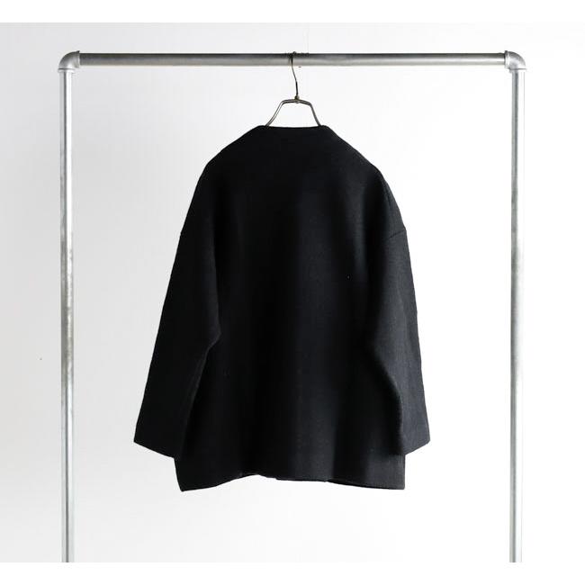 evam eva エヴァムエヴァE253K090 プレスウール ショートコート press wool short coat |  | 10