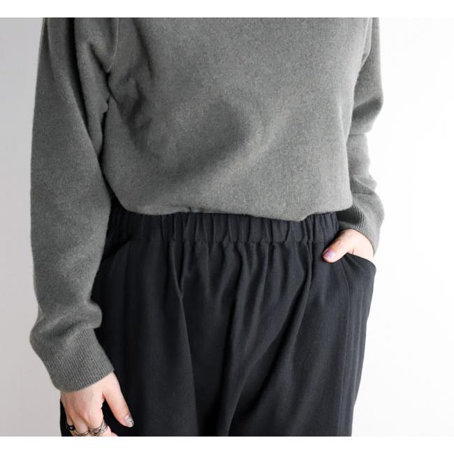 evam eva エヴァムエヴァ E253T115 コットン サルエルパンツ cotton sarrouel pants |  | 01