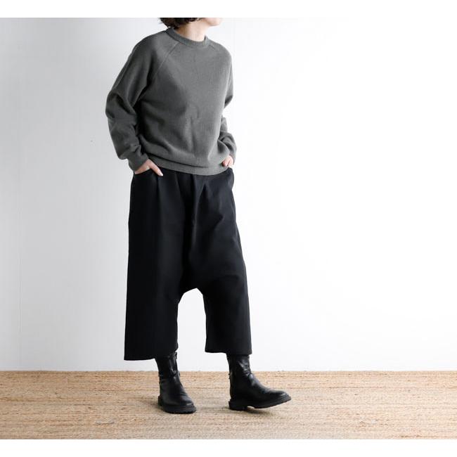 evam eva エヴァムエヴァ E253T115 コットン サルエルパンツ cotton sarrouel pants |  | 02