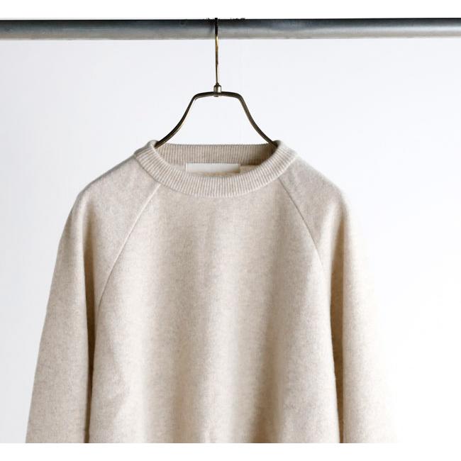 evam eva エヴァムエヴァ E253K176 プレスウール ラグランプルオーバー press wool raglan pullover |  | 11