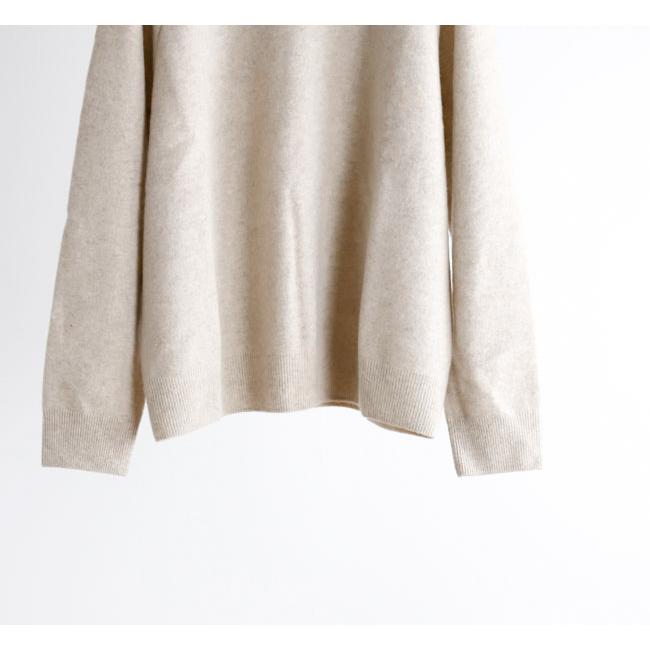 evam eva エヴァムエヴァ E253K176 プレスウール ラグランプルオーバー press wool raglan pullover |  | 12