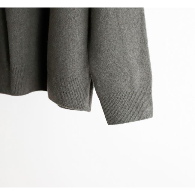 evam eva エヴァムエヴァ E253K176 プレスウール ラグランプルオーバー press wool raglan pullover |  | 17