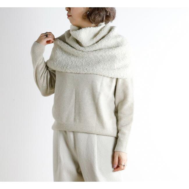 evam eva アルパカ　スヌード evam eva エヴァムエヴァ アルパカ ウール スヌード e253g182 | iroma