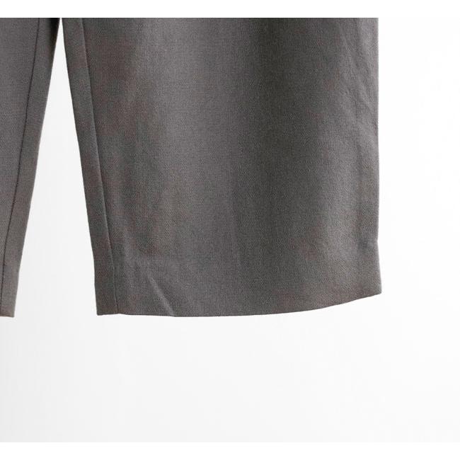 evam eva エヴァムエヴァ E253T156 ウール ワイドパンツ wool wide pants |  | 12