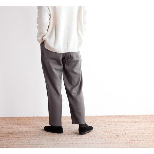 evam eva エヴァムエヴァ E253T156 ウール ワイドパンツ wool wide pants |  | 03