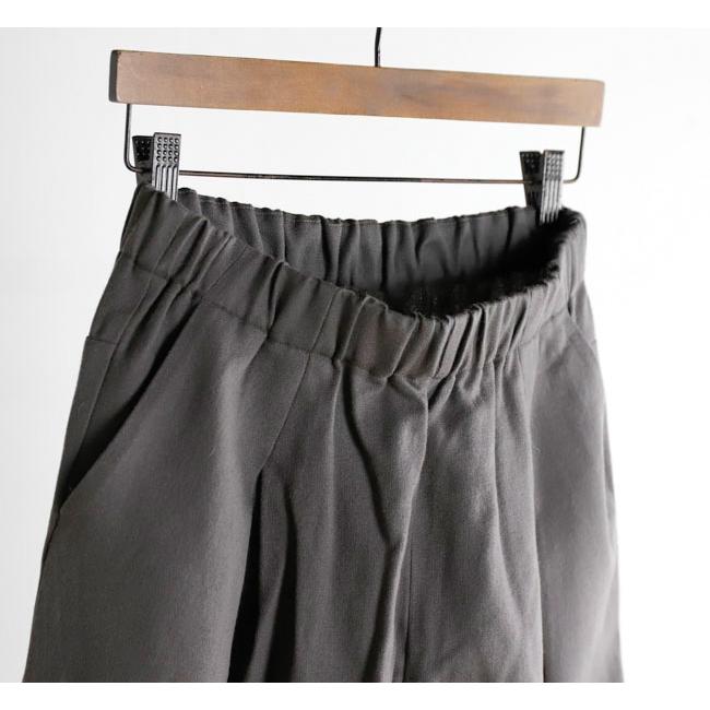 evam eva エヴァムエヴァ E253T156 ウール ワイドパンツ wool wide pants |  | 09