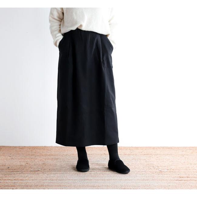 evam eva エヴァムエヴァ E253T158 ウール スカート wool skirt |  | 01