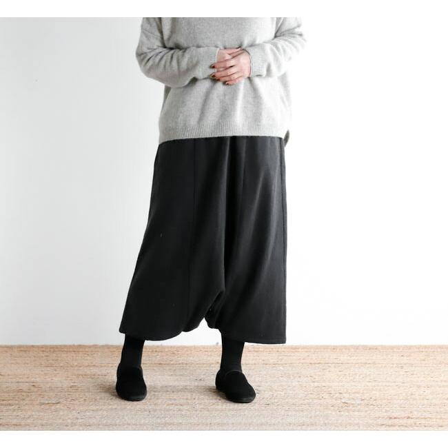 evam eva エヴァムエヴァ E253T187 サルエルパンツ sarrouel pants | 
