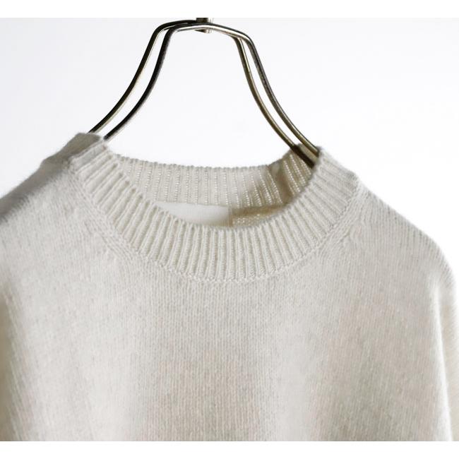 evam eva エヴァムエヴァ E253K198 ウール フォックス プルオーバー wool fox pullover |  | 12