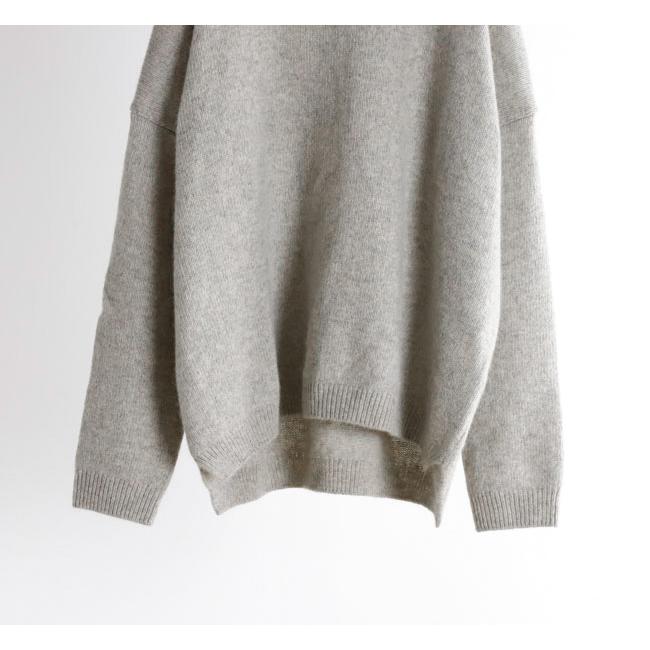 evam eva エヴァムエヴァ E253K198 ウール フォックス プルオーバー wool fox pullover |  | 15