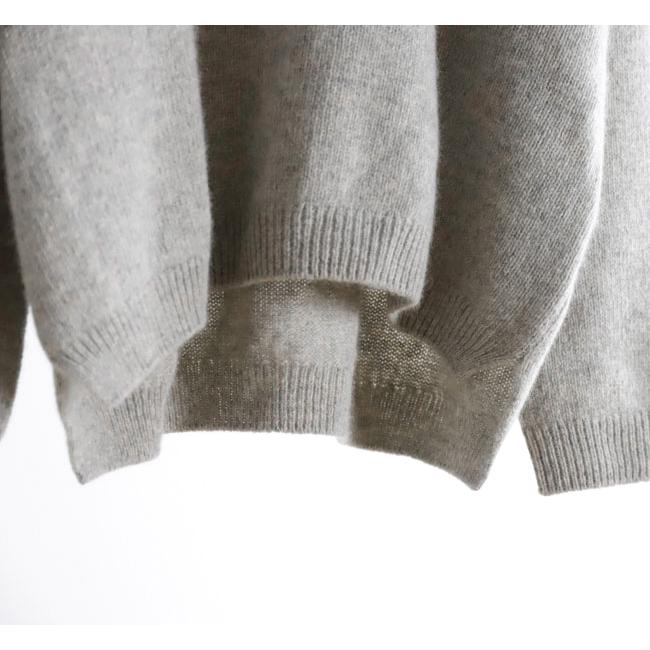 evam eva エヴァムエヴァ E253K198 ウール フォックス プルオーバー wool fox pullover |  | 17