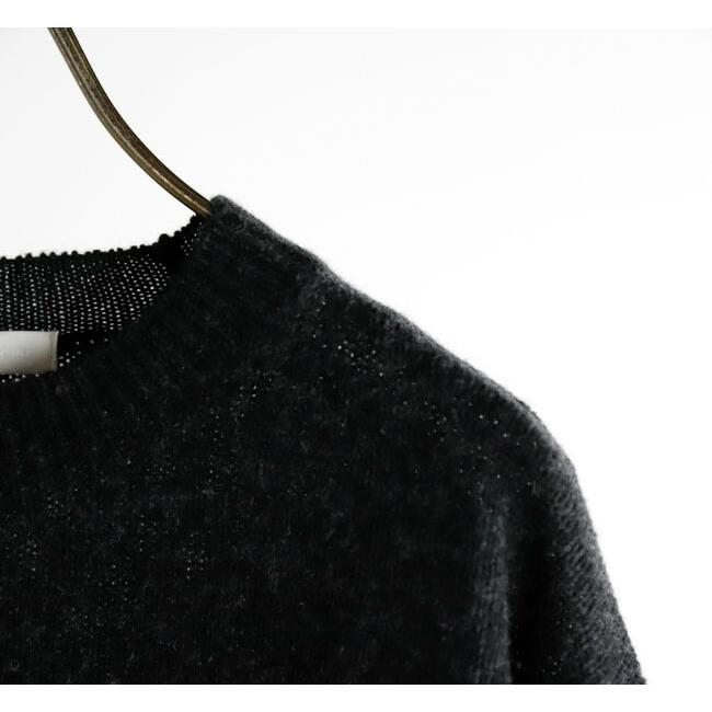 evam eva エヴァムエヴァ E253K198 ウール フォックス プルオーバー wool fox pullover |  | 18