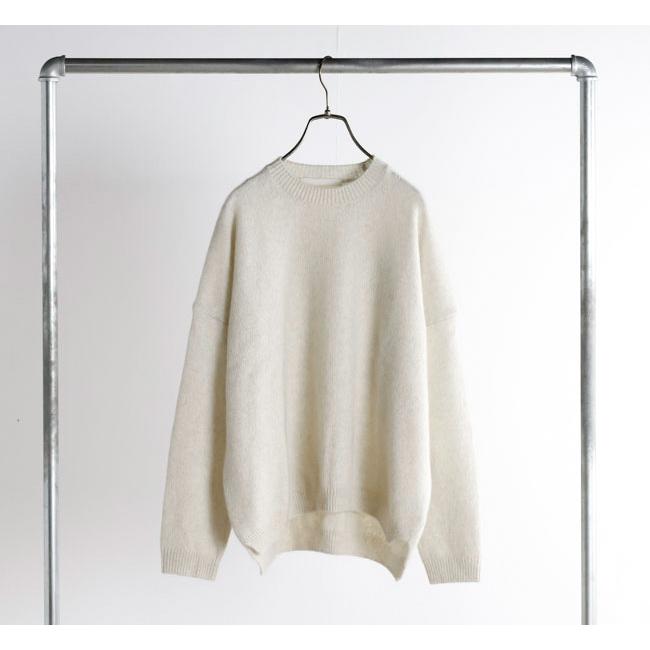 evam eva エヴァムエヴァ E253K198 ウール フォックス プルオーバー wool fox pullover |  | 07
