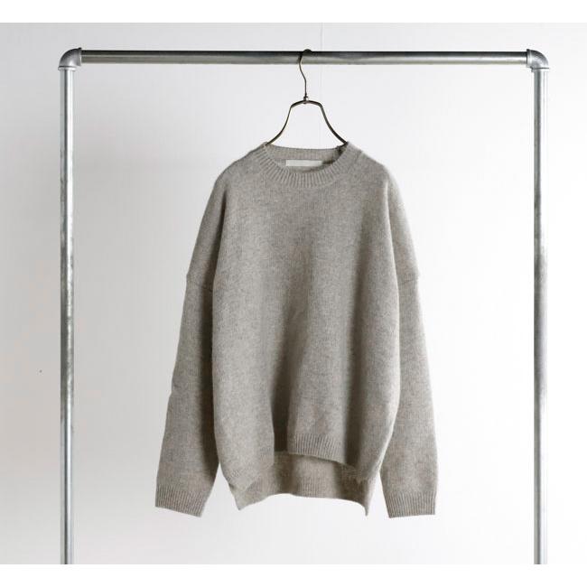 evam eva エヴァムエヴァ E253K198 ウール フォックス プルオーバー wool fox pullover |  | 08
