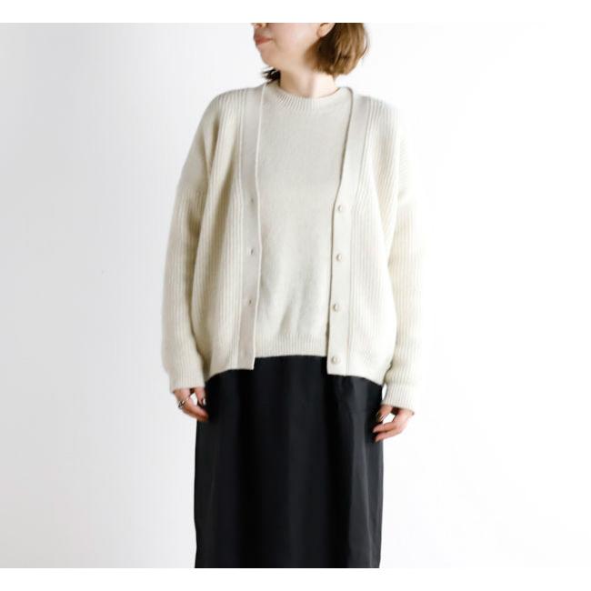 美品 洗える エヴァムエヴァ アルパカ混 ロングカーディガン コート 厚手 美品 洗える エヴァムエヴァ アルパカ混 ロングカーディガン コート 厚手