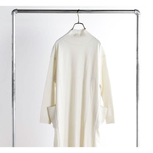 evam eva エヴァムエヴァ E253K203 ウールタートルネック ワンピース wool turtleneck one-piece |  | 13