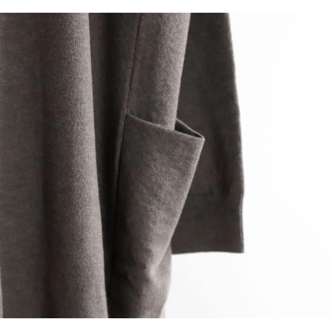 evam eva エヴァムエヴァ E253K203 ウールタートルネック ワンピース wool turtleneck one-piece |  | 19