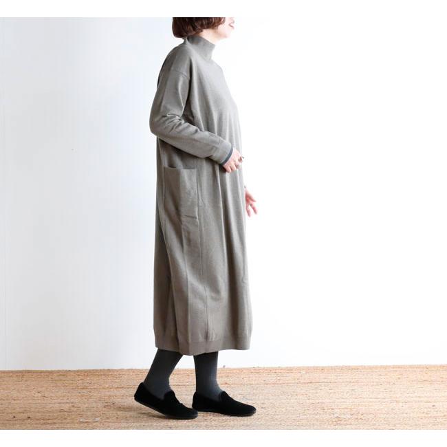 evam eva エヴァムエヴァ E253K203 ウールタートルネック ワンピース wool turtleneck one-piece |  | 06