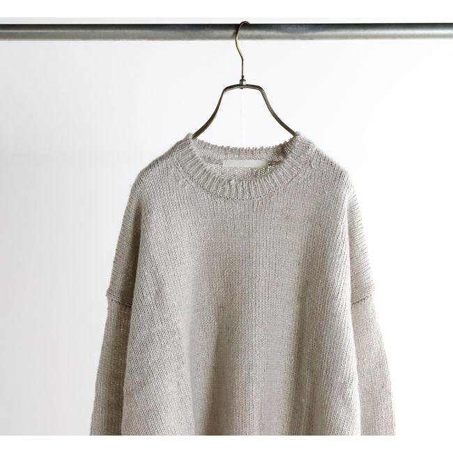 evam eva エヴァムエヴァ E253K219 ローゲージ プルオーバー low gauge pullover |  | 13
