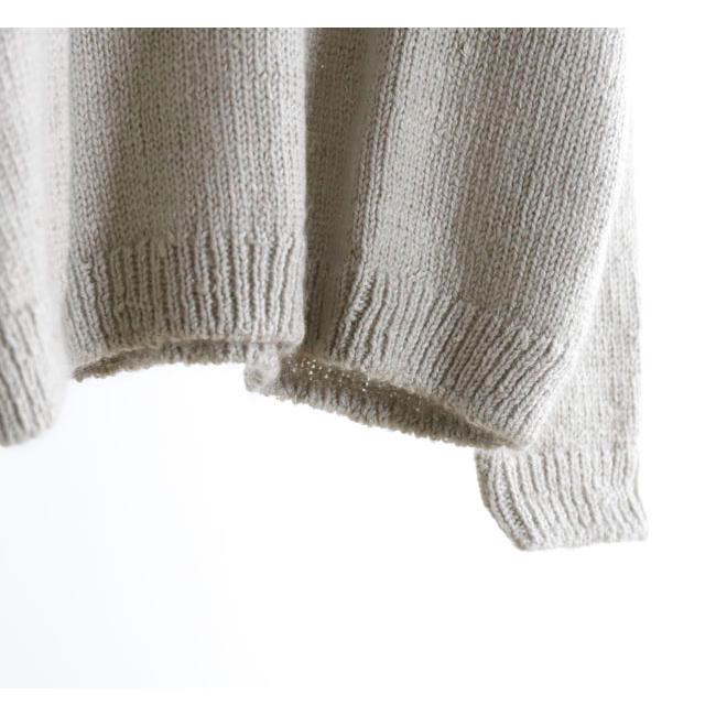 evam eva エヴァムエヴァ E253K219 ローゲージ プルオーバー low gauge pullover |  | 16