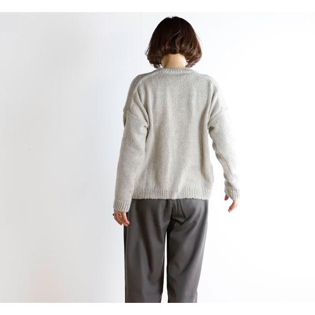 evam eva エヴァムエヴァ E253K219 ローゲージ プルオーバー low gauge pullover |  | 04