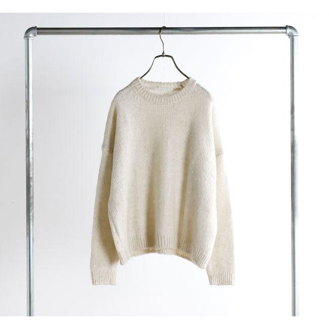 evam eva エヴァムエヴァ E253K219 ローゲージ プルオーバー low gauge pullover |  | 06