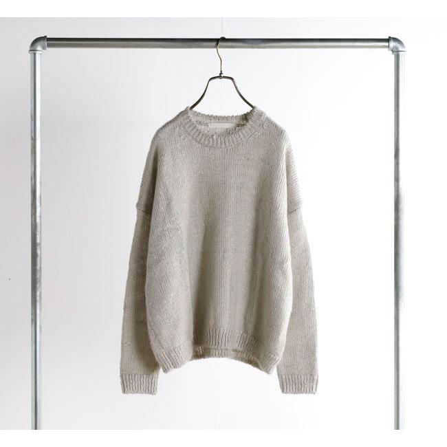 evam eva エヴァムエヴァ E253K219 ローゲージ プルオーバー low gauge pullover |  | 07