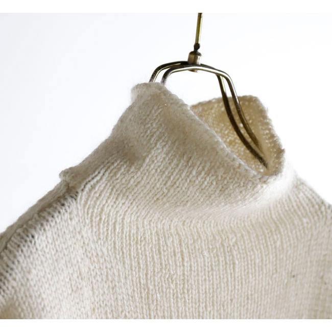 evam eva エヴァムエヴァ E253K220 ローゲージ タートルネック low gauge turtleneck |  | 11