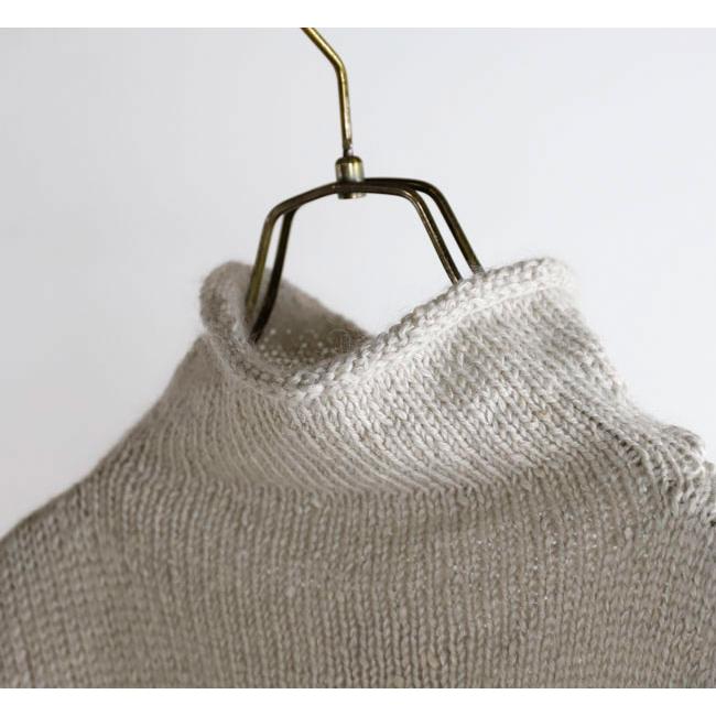 evam eva エヴァムエヴァ E253K220 ローゲージ タートルネック low gauge turtleneck |  | 16