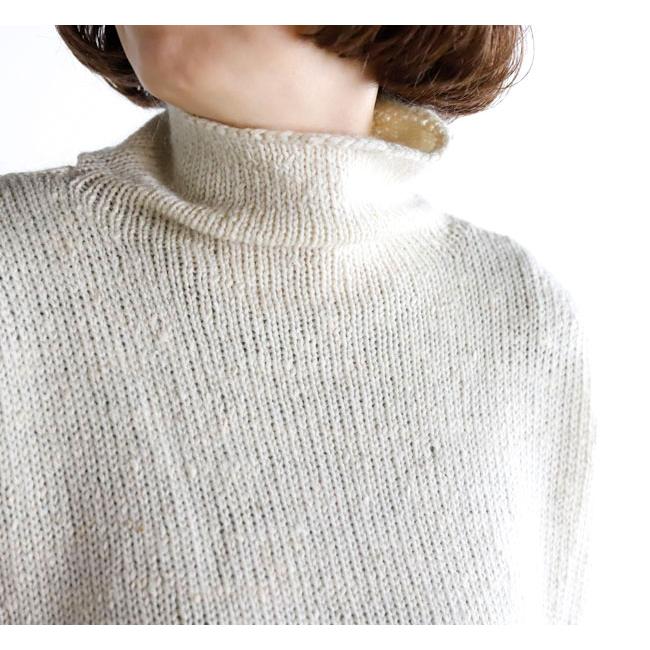 evam eva エヴァムエヴァ E253K220 ローゲージ タートルネック low gauge turtleneck |  | 02