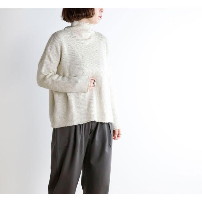 evam eva エヴァムエヴァ E253K220 ローゲージ タートルネック low gauge turtleneck |  | 04