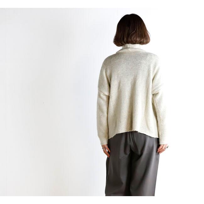 evam eva エヴァムエヴァ E253K220 ローゲージ タートルネック low gauge turtleneck |  | 05