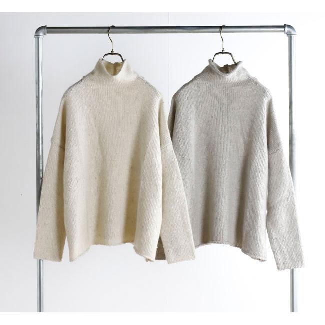 evam eva エヴァムエヴァ E253K220 ローゲージ タートルネック low gauge turtleneck |  | 06