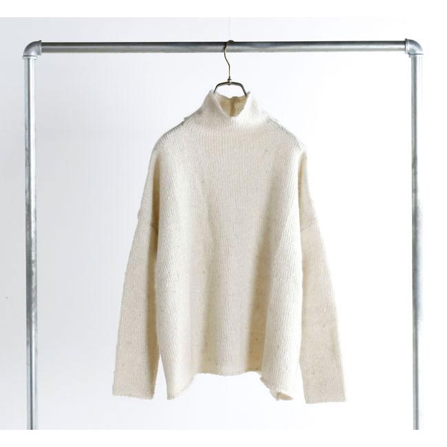 evam eva エヴァムエヴァ E253K220 ローゲージ タートルネック low gauge turtleneck |  | 07