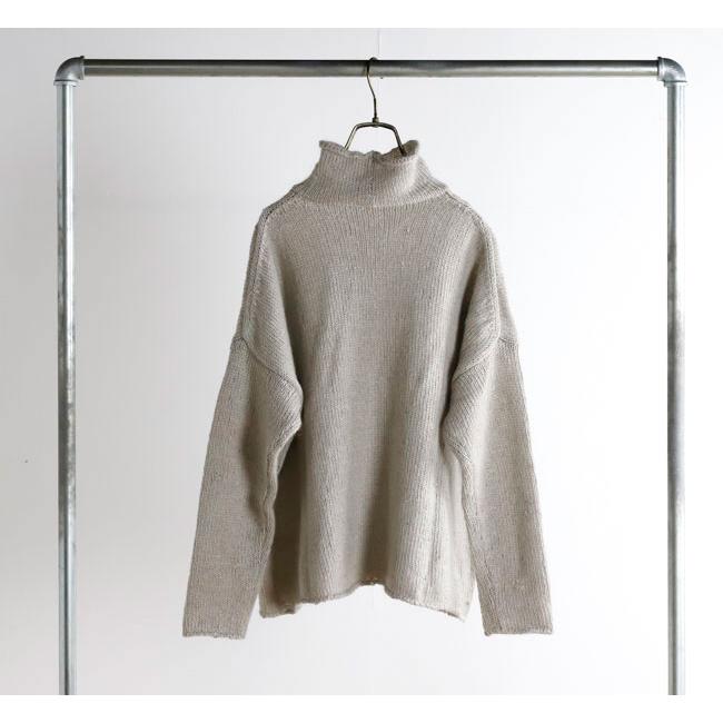 evam eva エヴァムエヴァ E253K220 ローゲージ タートルネック low gauge turtleneck |  | 09