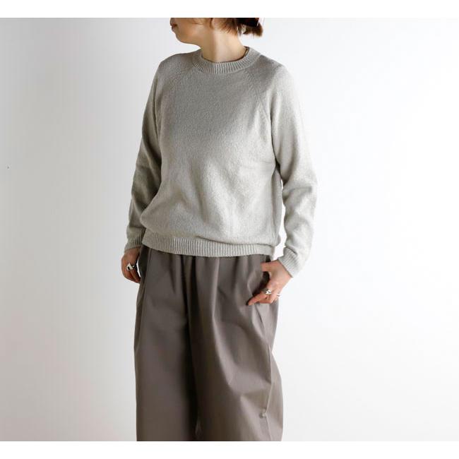 evam eva エヴァムエヴァ E261K003 ロービングコットン プルオーバー roving cotton pullover |  | 01