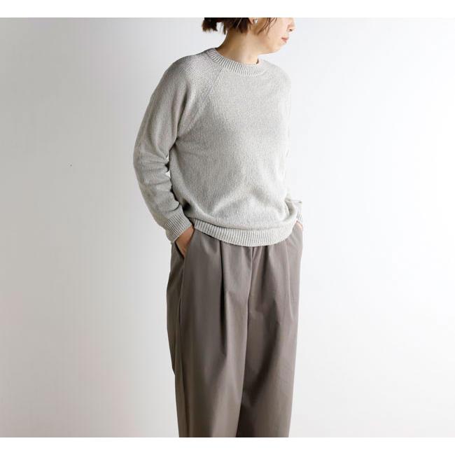 evam eva エヴァムエヴァ E261K003 ロービングコットン プルオーバー roving cotton pullover |  | 02