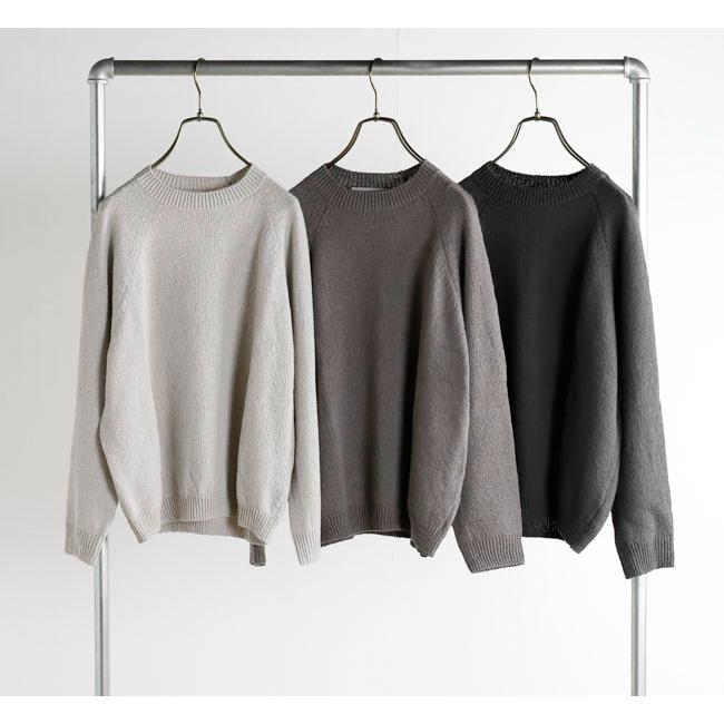 evam eva エヴァムエヴァ E261K003 ロービングコットン プルオーバー roving cotton pullover |  | 05