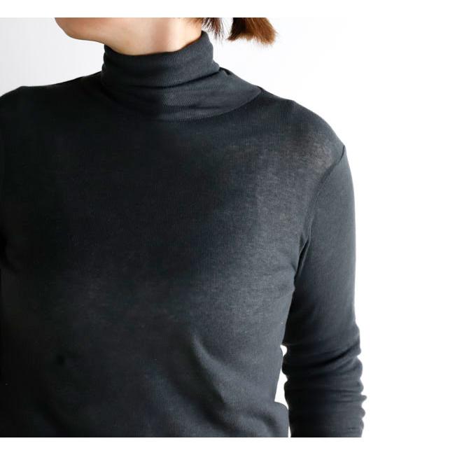 evam eva エヴァムエヴァ E261K009 コットン タートルネック cotton turtleneck |  | 01