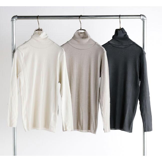 evam eva エヴァムエヴァ E261K009 コットン タートルネック cotton turtleneck |  | 03