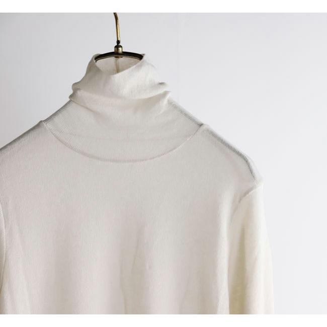 evam eva エヴァムエヴァ E261K009 コットン タートルネック cotton turtleneck |  | 09
