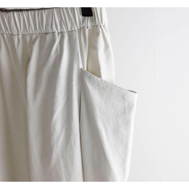 evam eva エヴァムエヴァ E261C072 スーピマコットン キュロットパンツ supima cotton culottes |  | 11