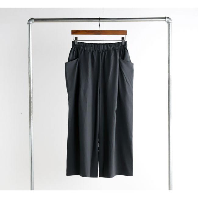 evam eva エヴァムエヴァ E261C072 スーピマコットン キュロットパンツ supima cotton culottes |  | 07