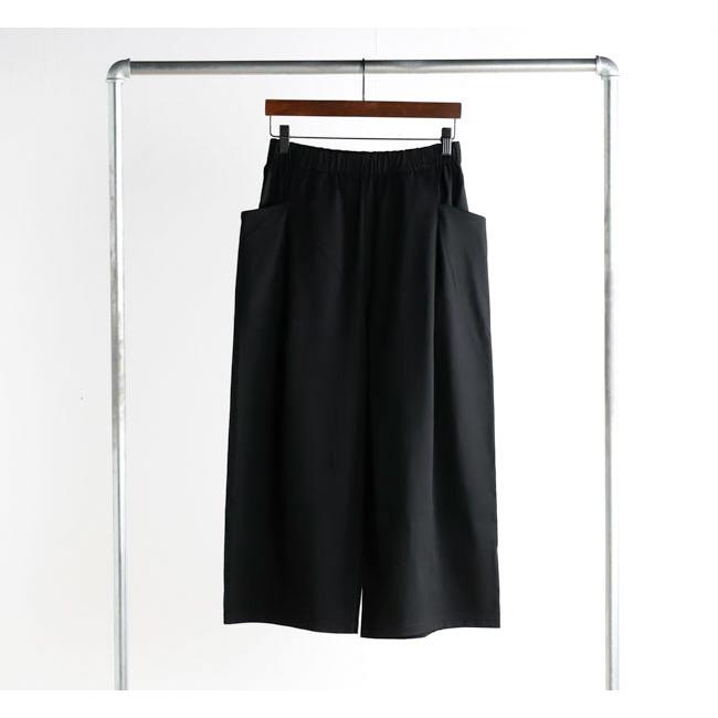 evam eva エヴァムエヴァ E261C072 スーピマコットン キュロットパンツ supima cotton culottes |  | 08