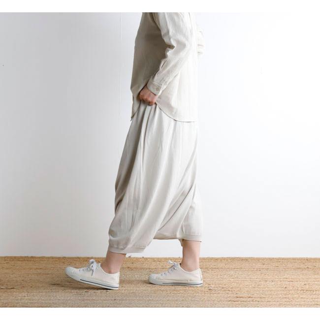 evam eva エヴァムエヴァ E261K097 コットン サルエルパンツ cotton sarrouel pants |  | 03