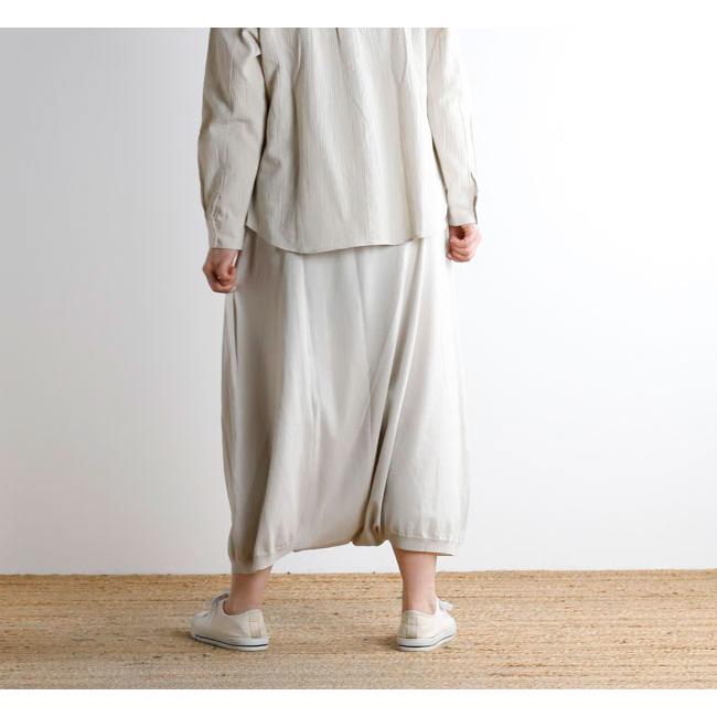 evam eva エヴァムエヴァ E261K097 コットン サルエルパンツ cotton sarrouel pants |  | 04