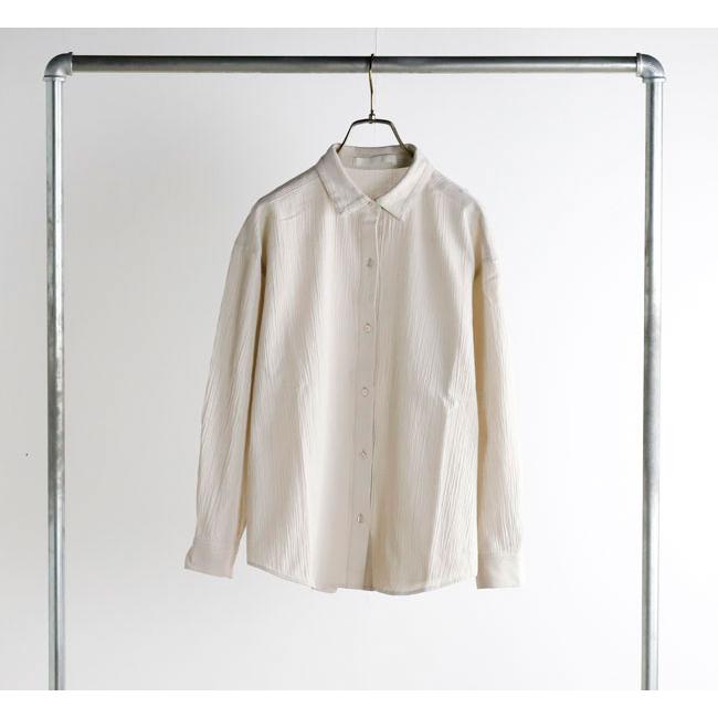 evam eva エヴァムエヴァ E261T052 コットンシャツ cotton shirt |  | 06